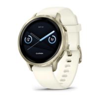 Venu4 41 mm Lunar Gold w/Bone Silicone Band