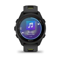 Forerunner® 170 Music Black with Black/Amp Yellow Band