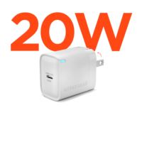 HyperGear 20W USB-C PD Fast Wall Charger -White
