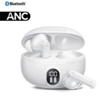 HyperGear Basics HyperBudz ANC Active Noise Cancelling True Wireless Earbuds White