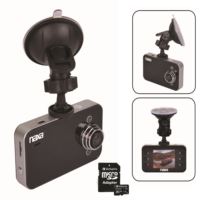 Naxa Portable 720p Dash Cam, 2.4" LCD, SD Card