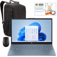15" Intel Notebook w/ backpack and wireless mouse - moonlight blue