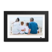 Aluratek 14" LCD Digital Photo Frame with 4GB Built-in Memory with Remote