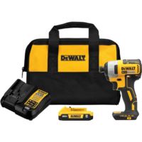 Dewalt 20V MAX XR 1/4" Impact Driver with POWERSTACK Kit
