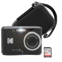 WITH LOGO ADDED - PixPro FZ45 16.4mp Digital Camera w/ carrying case and 64gb sd card