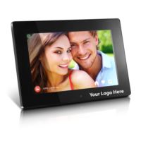 WITH LOGO ADDED - 10" WiFi Digital Photo Frame with Touchscreen Display