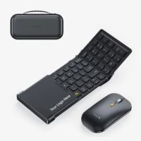WITH LOGO ADDED ProtoArc Foldable Keyboard & Mouse Bundle