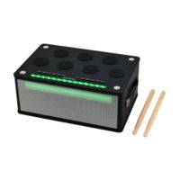 Bluetooth Party Speaker with Digital Drum Pads & LED Lights