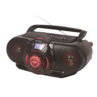 Emerson Bluetooth Boombox with CD/Cassette/MP3/USB/BT Player and AM/FM Radio