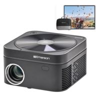 120" Home Theater LCD Projector Combo with Built-In DVD Player