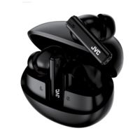True Wireless Compact Active Noise Canceling Earbuds - Black