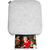HP Sprocket 3x4 Instant Photo Printer – Prints 3.5x4.25" Photos from iOS & Android - White