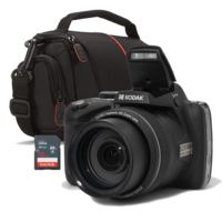 PIXPRO AZ528 52x zoom Bridge Digital Camera with carrying case & 16gb SD Card