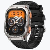 TANK M3 Ultra 1.96-In.-AMOLED GPS Smartwatch with Silicone Band (Silver)