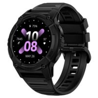 TANK S2 1.32-In. AMOLED GPS Smartwatch with Silicone Band Black