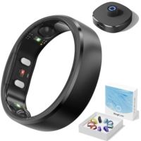 Gen 2 Ultra-Thin Smart Ring - Matte Black  Bundle