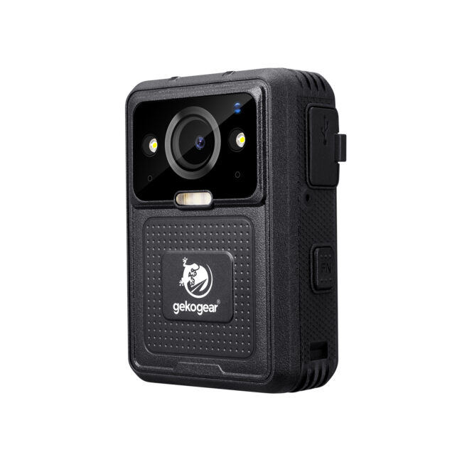 myGEKOgear Body Cam Aegis 400 4K Ultra HD Infrared Night Vision GPS WiFi IP65