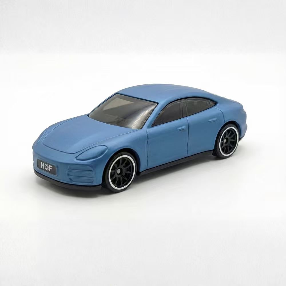 Solar-Powered Car Model Bluetooth Speaker with FM Radio & Super Bass Stereo Sound HFF911 (Blue)