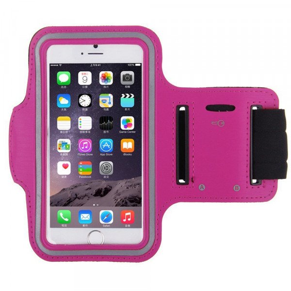 Apple iPhone 6 4.7 Sports Armband (Hot Pink)