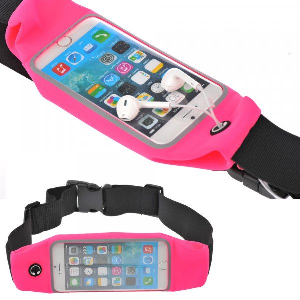 iPhone 6s / 6 4.7 Universal Sports Pouch Belt (Hot Pink)