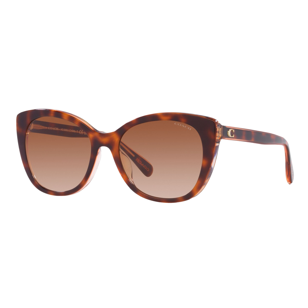 Women's Beveled Signature Cat Eye Sunglasses