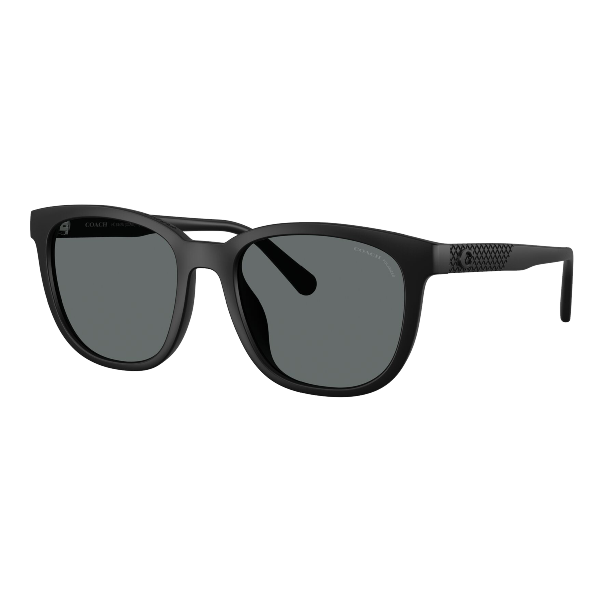 Polarized Textured Square Sunglasses