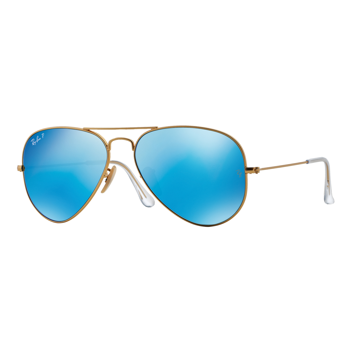 Polarized Aviator Flash Lens Sunglasses