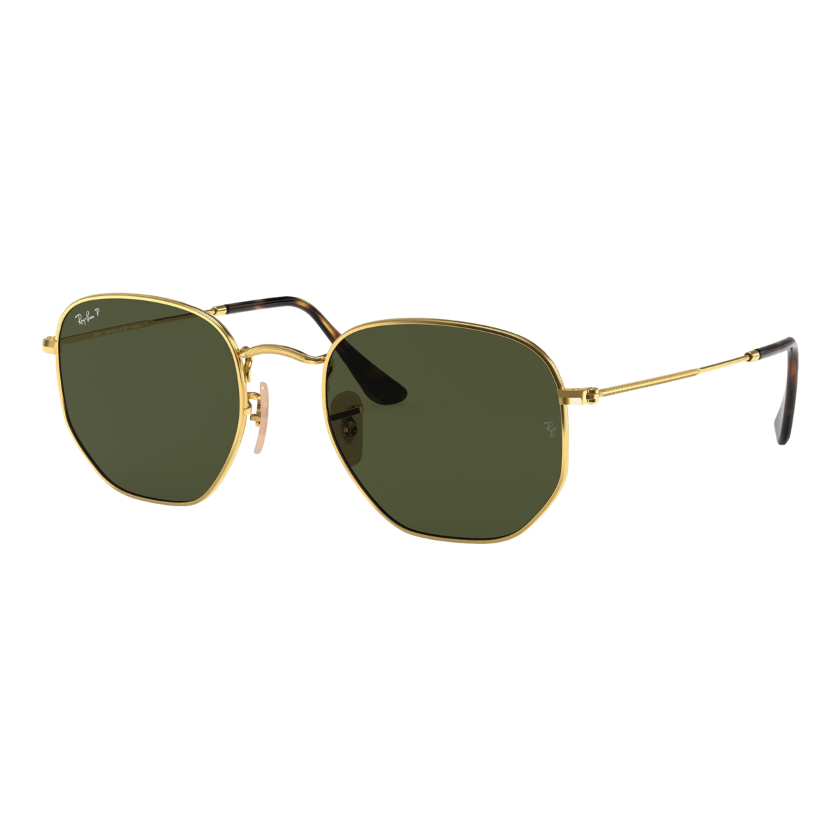 Polarized Hexagonal Flat Lens Sunglasses
