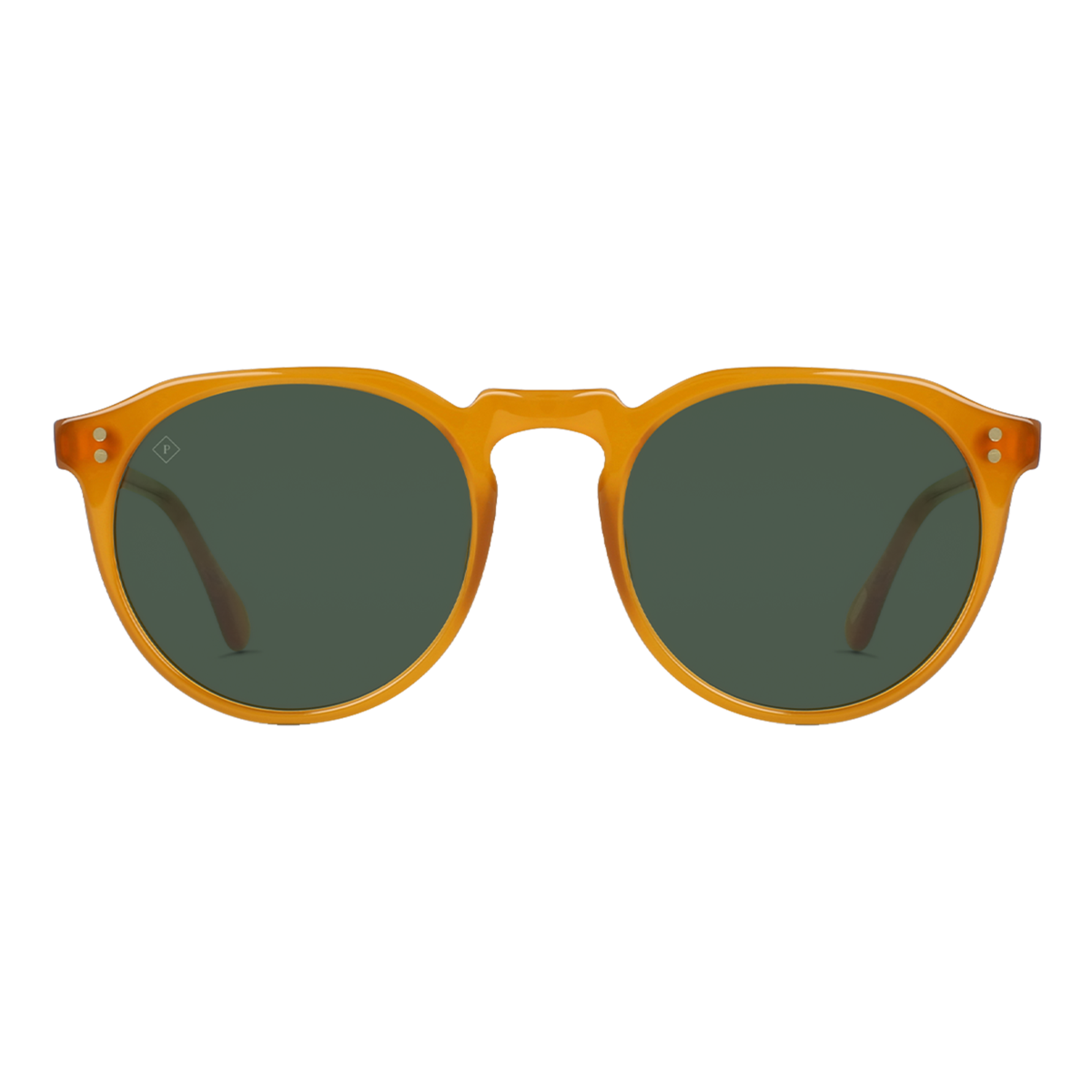 Polarized Remmy Retro Round Sunglasses