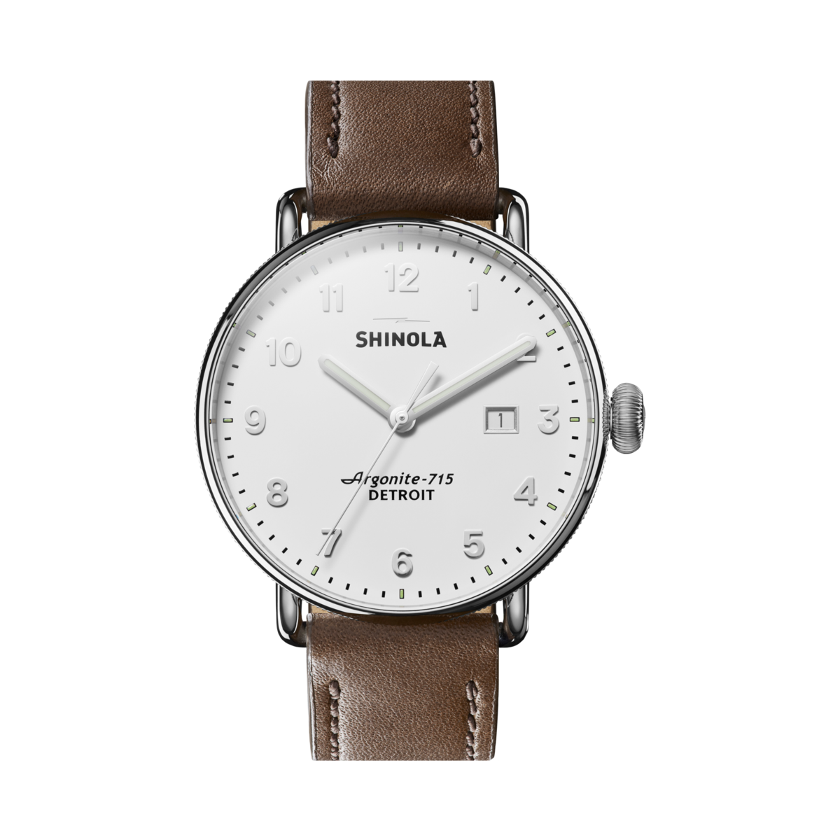 The Canfield Leather Strap Watch