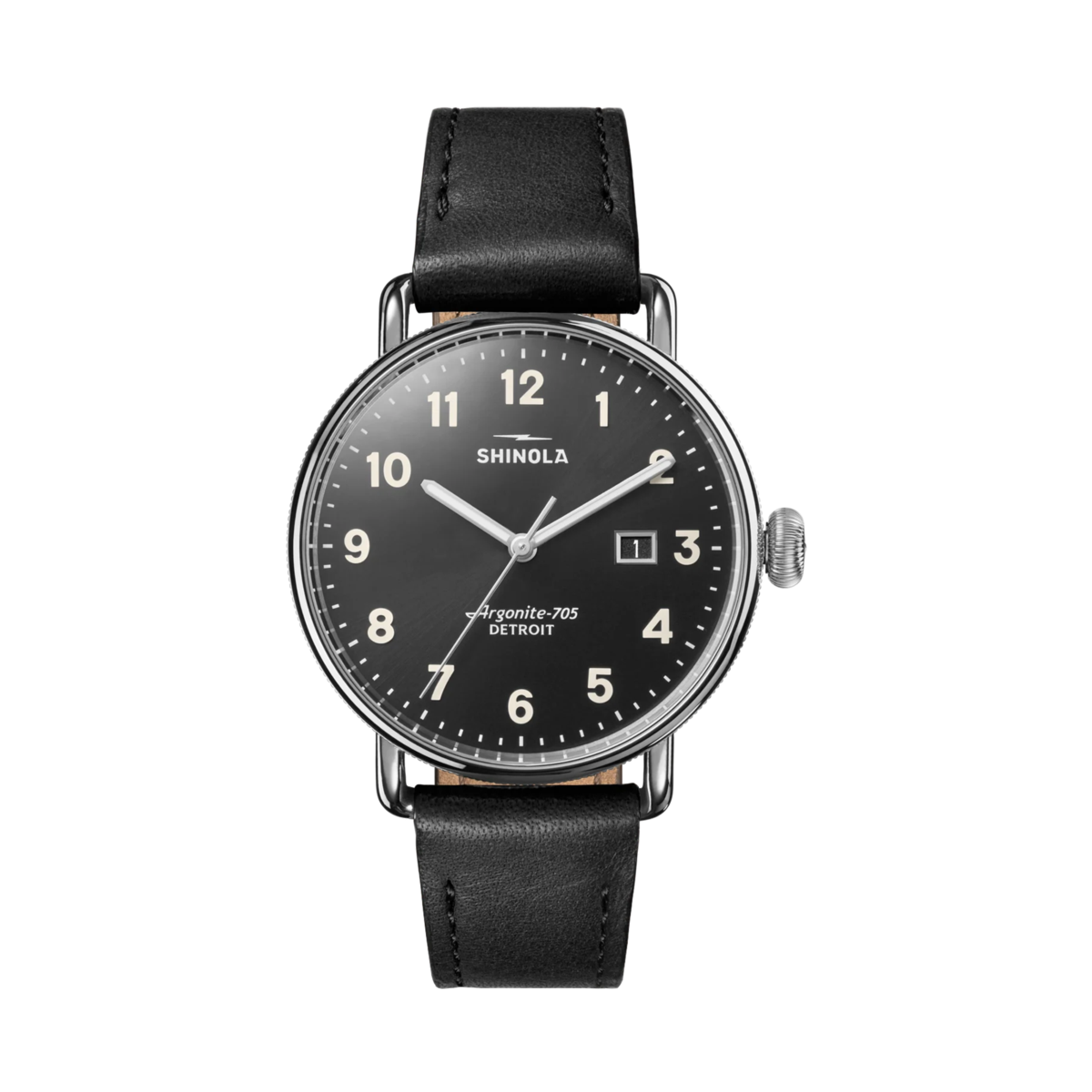 The Canfield Leather Strap Watch