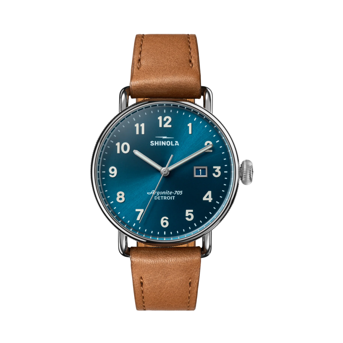The Canfield Leather Strap Watch