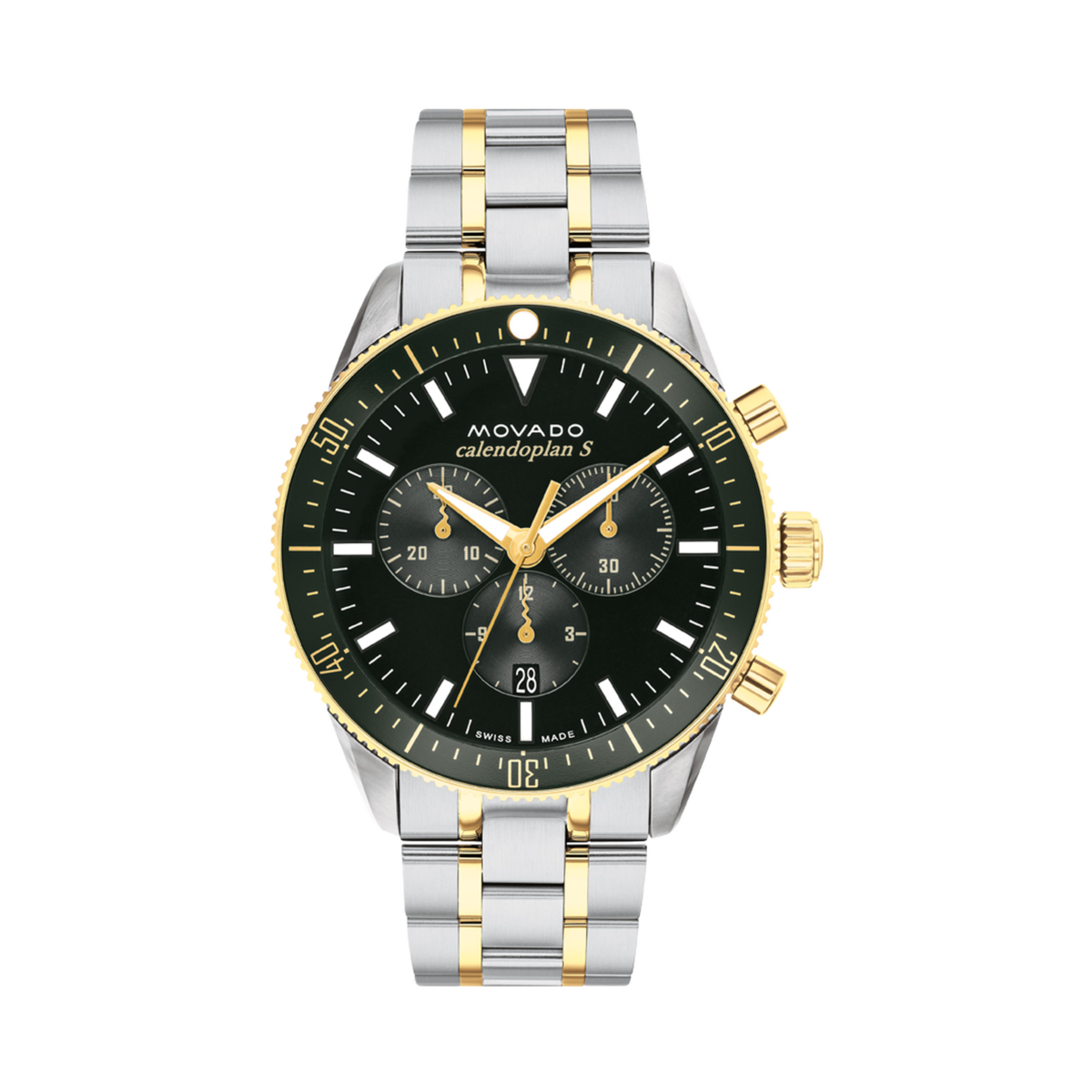 Men's Heritage Calendoplan S Chronograph Watch