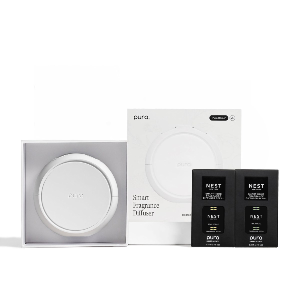Home 5th Gen Diffuser Set with Grapefruit and Bamboo by NEST New York