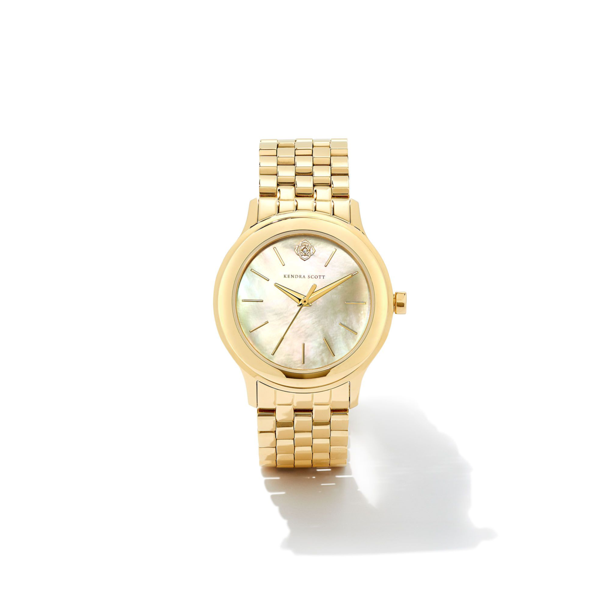 Alex Gold Tone Stainless Steel 35mm Watch