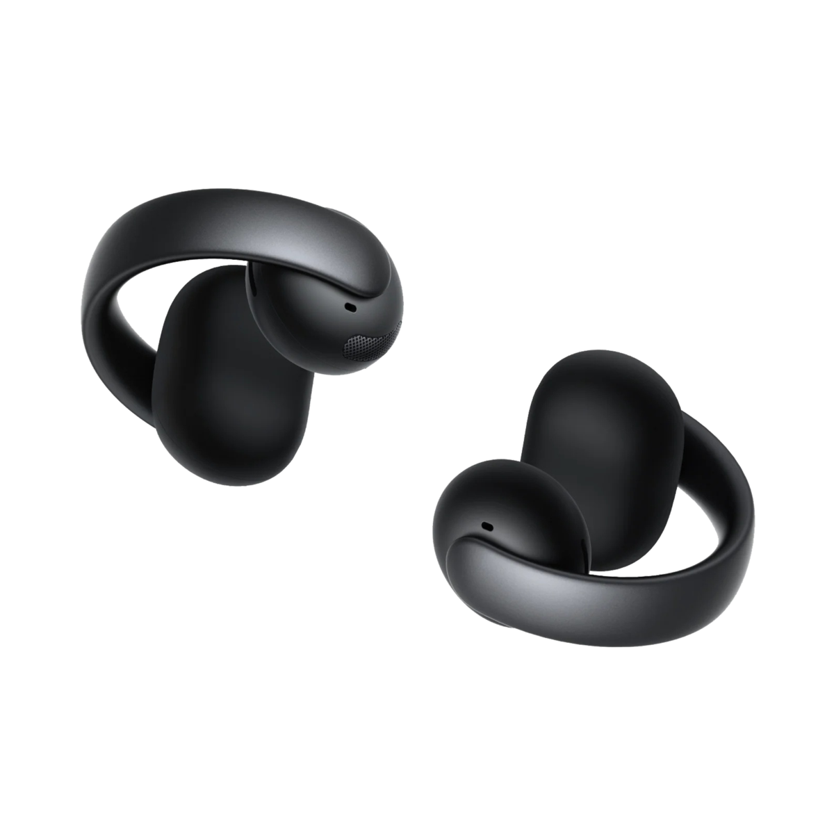 AeroClip Open-Ear Clip-On Earbuds - Midnight Black