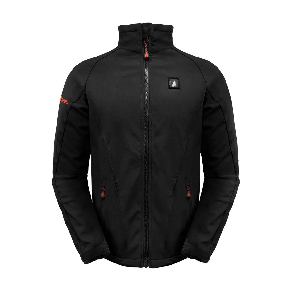 5V Men's Softshell Battery Heated Jacket - Black