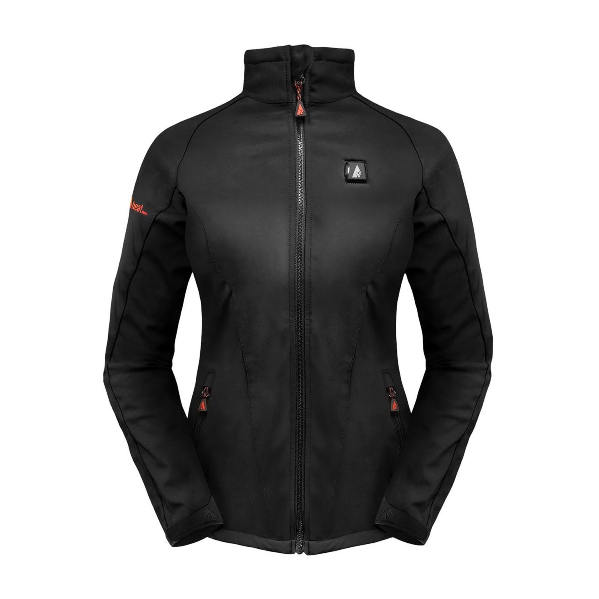 5V Women's Softshell Battery Heated Jacket - Black