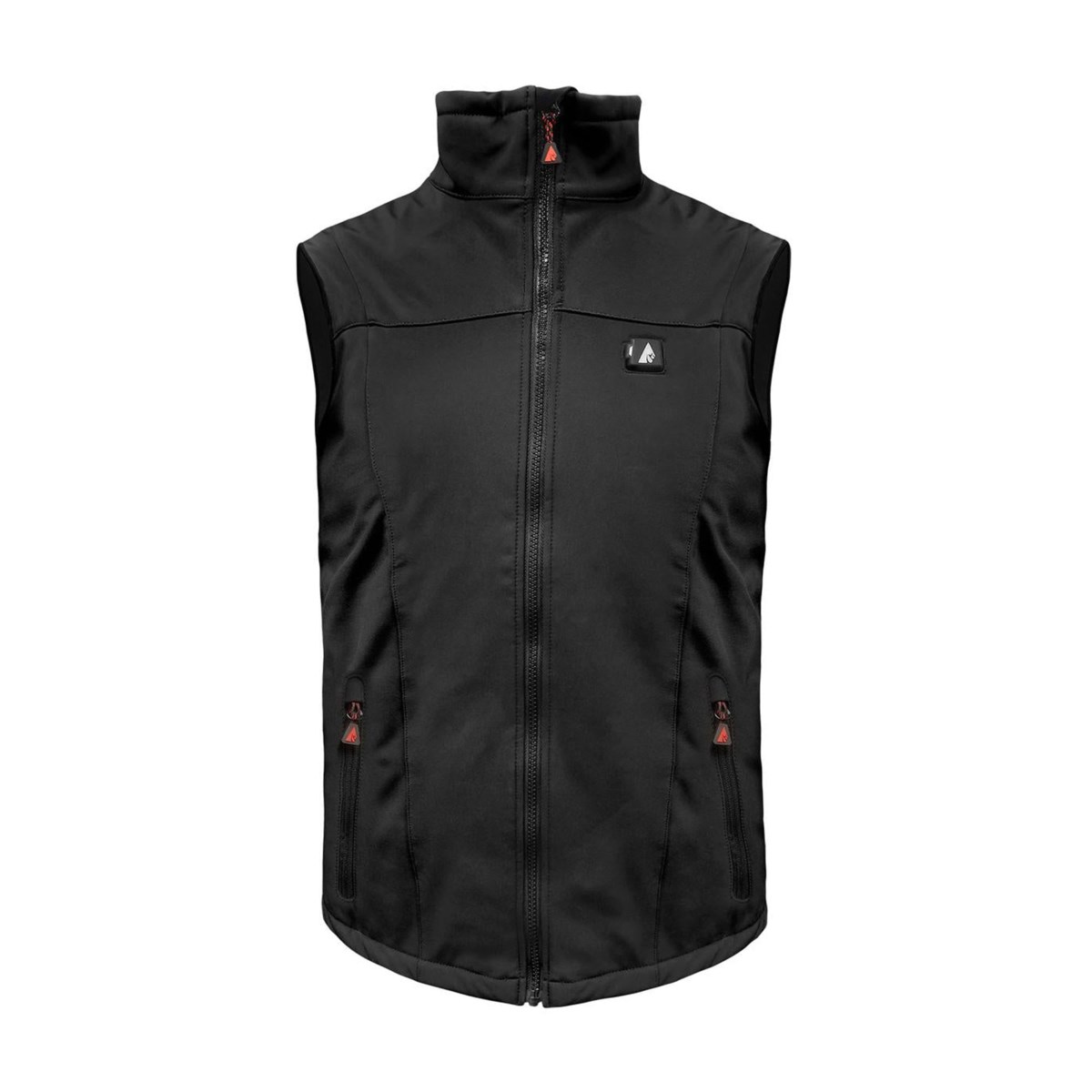 5V Men's Softshell Battery Heated Vest - Black