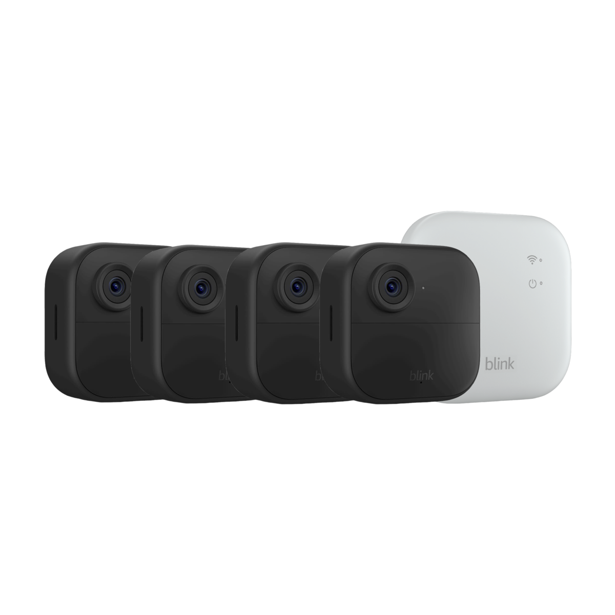 Outdoor 4 XR Security Camera - 4 Camera System - Black