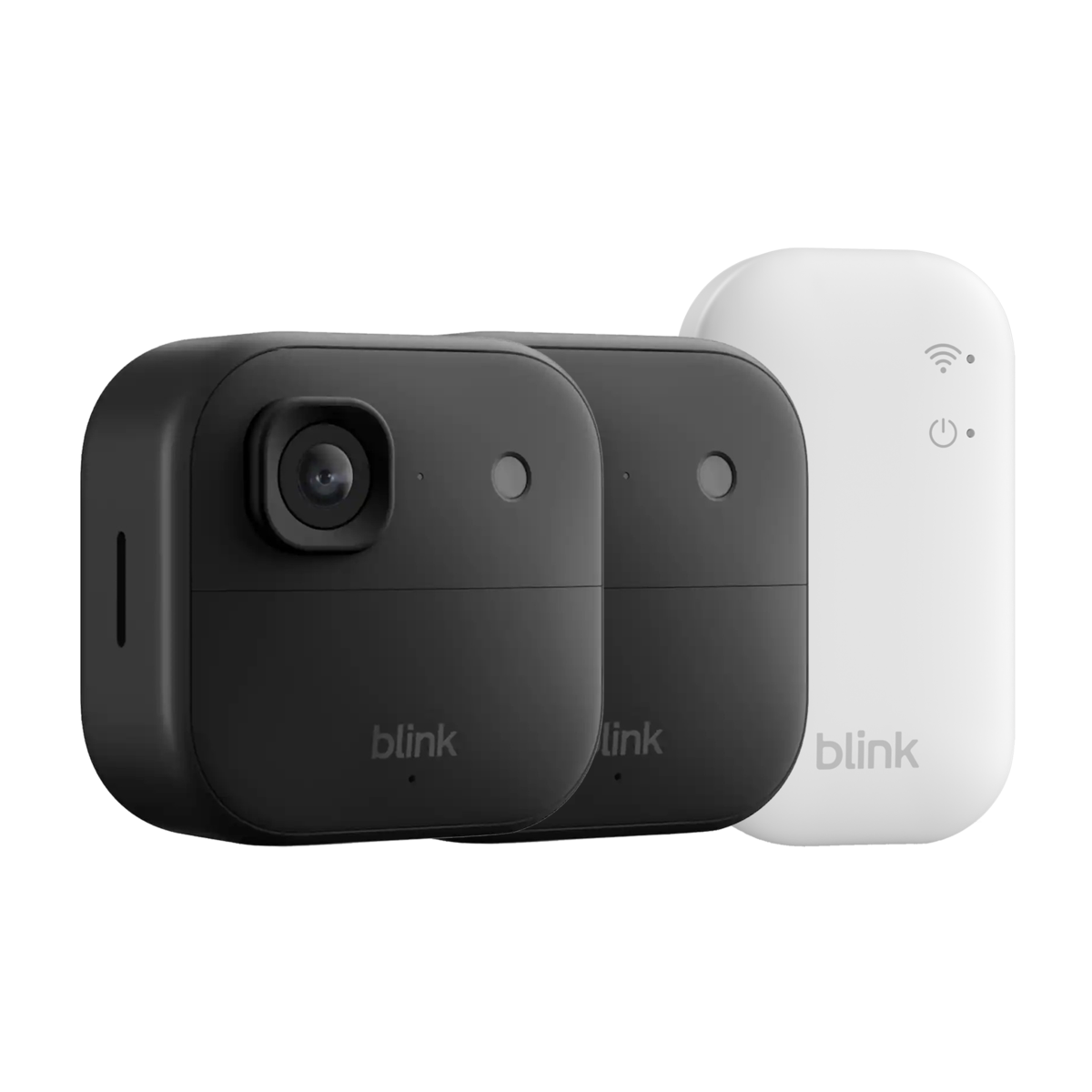 Outdoor 2K+ Security Camera - 2 Camera System - Black