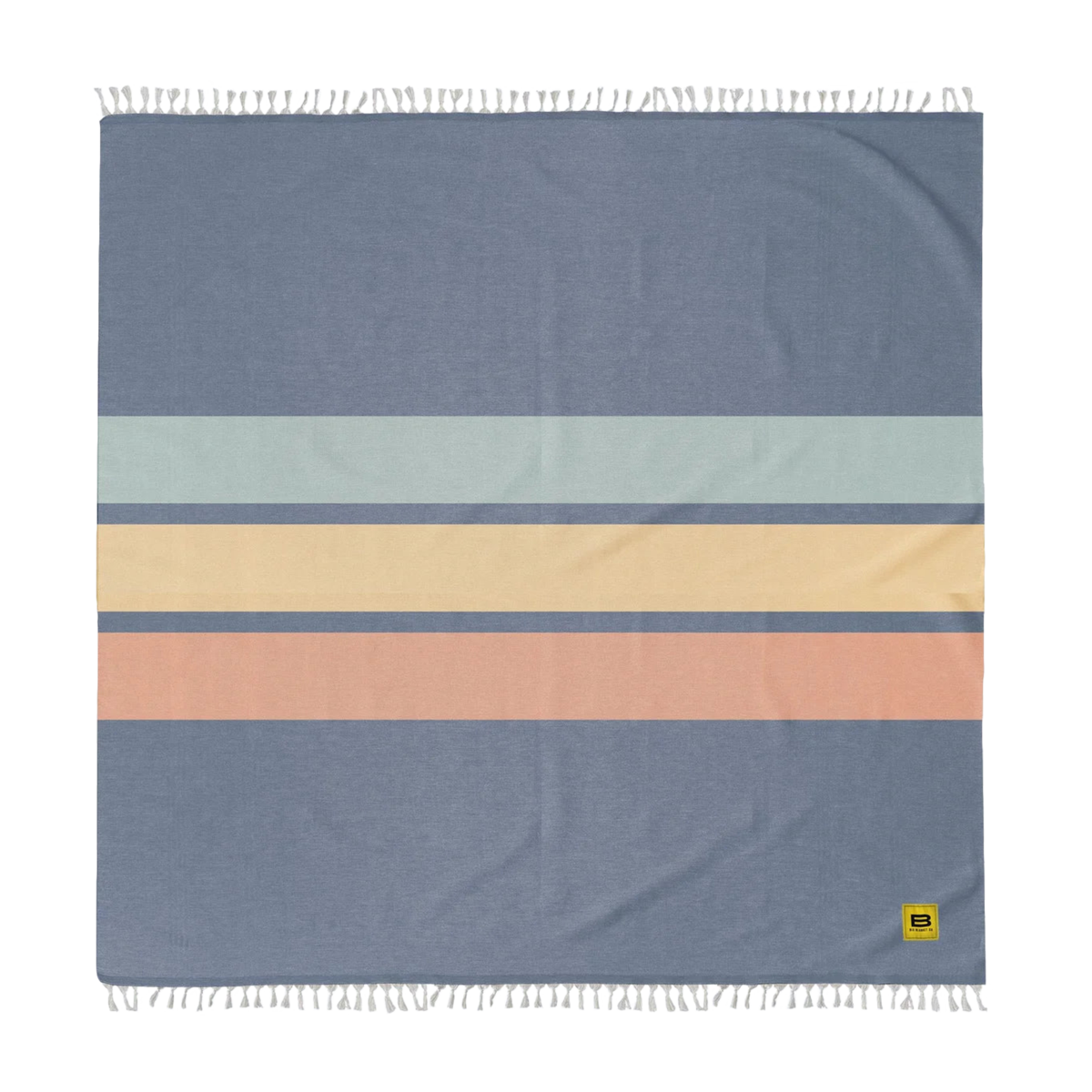 Big Beachy Blanket Sunset Stripes