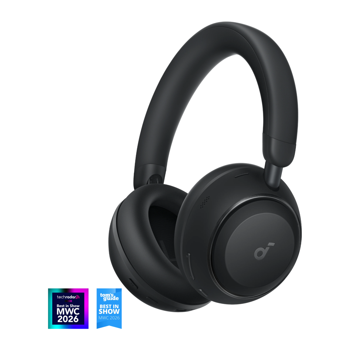 Space 2 Comfortable Noise Cancelling Headphones - Jet Black