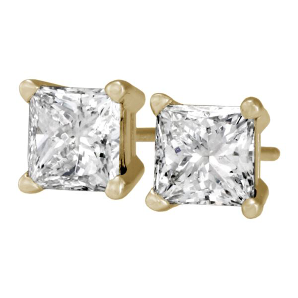 Royal Princess Stud Earrings