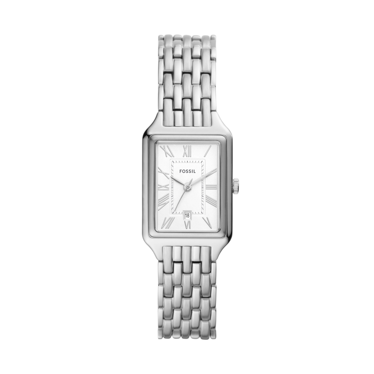 Women's Raquel Three-Hand Date Stainless Steel Watch