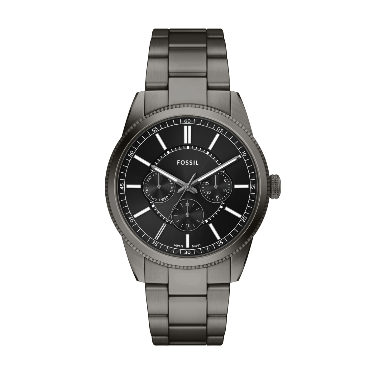 Men's Pearson Multifunction Gunmetal Stainless Steel Watch