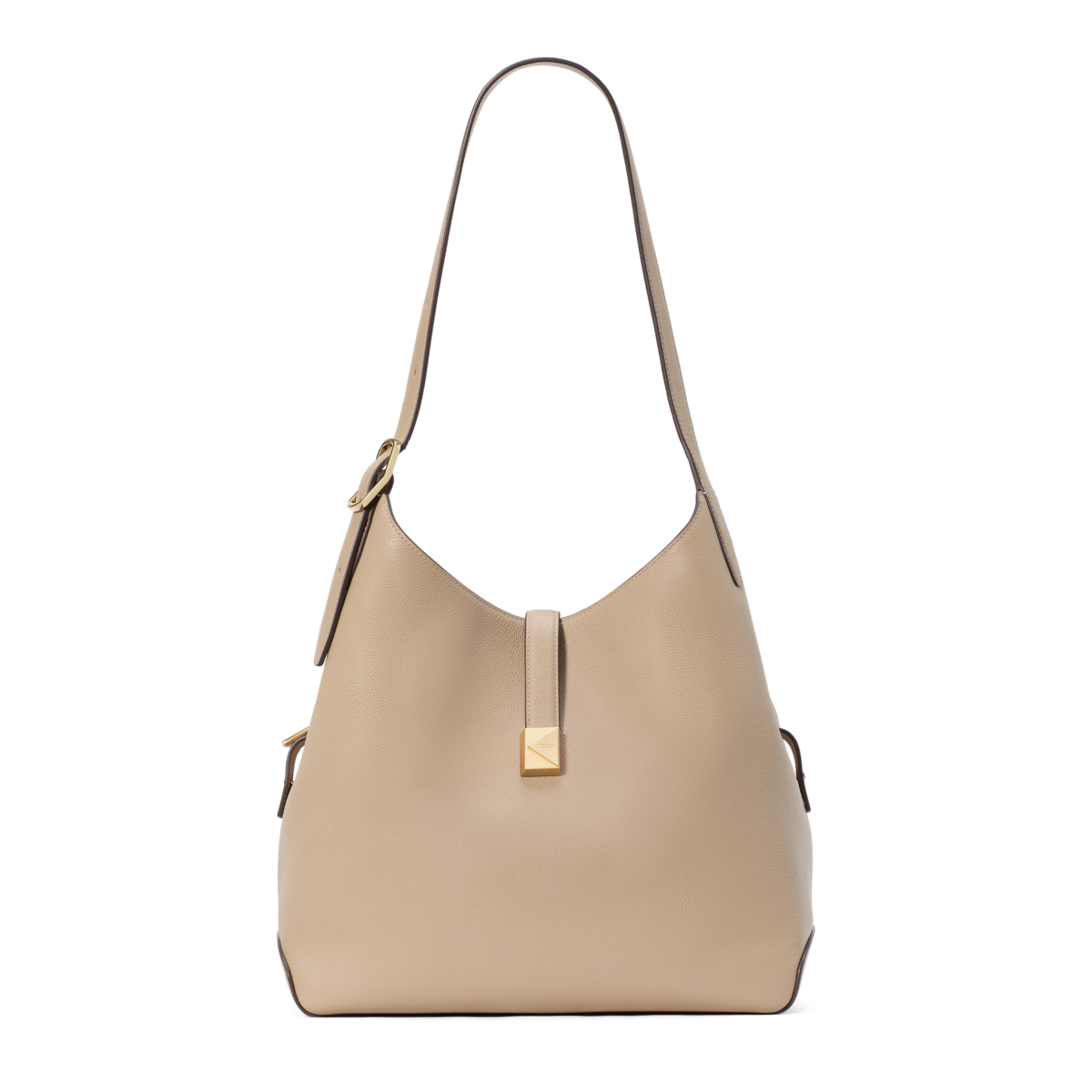 Deco Large Shoulder Bag - Timeless Taupe