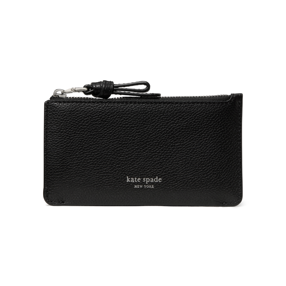 Loop Zip Card Case - Black