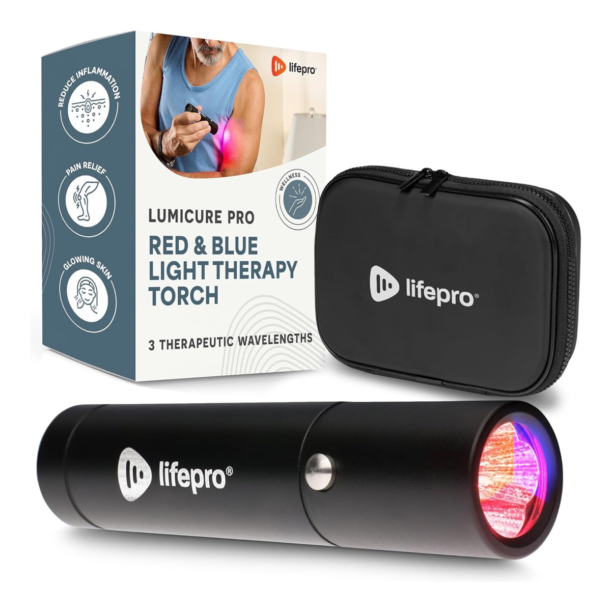 LumiCure Pro Light Therapy Torch