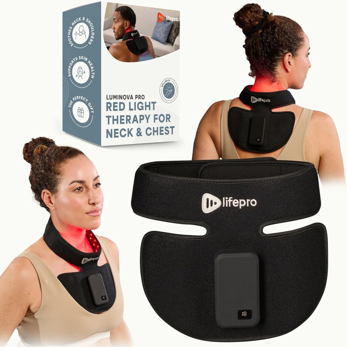 Luminova Red Light Therapy Neck Device